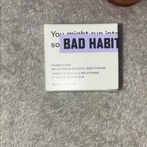 Bad Habit Power Sleep Night Cream with Melatonin